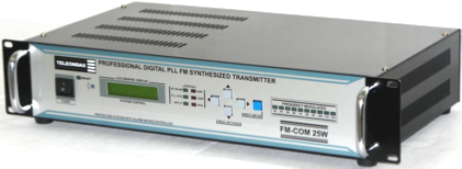 TRANSMISSORES DE FM 25 WATTS HOMOLOGADOS